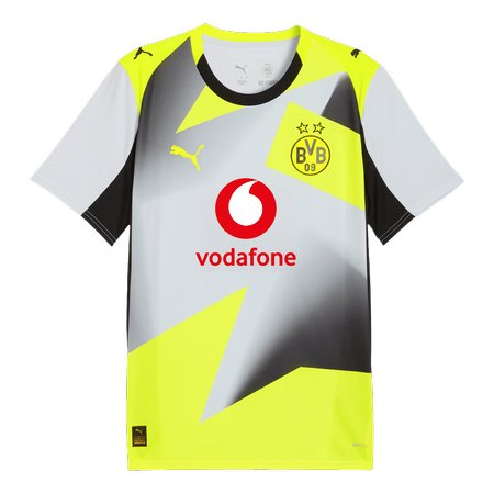 Men's Borussia Dortmund Away Authentic Soccer Jersey 2025/26 Men's Borussia Dortmund Away Authentic Soccer Jersey 2025/26