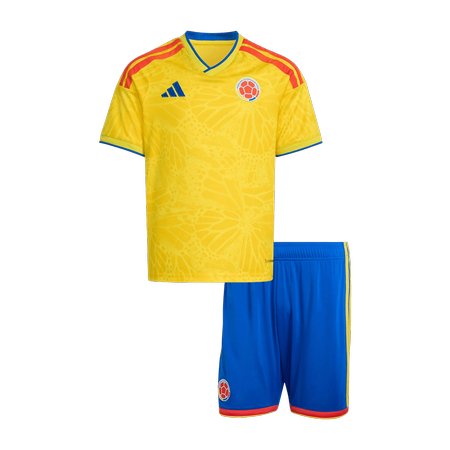Kid's Colombia Home World Cup Soccer Jersey Kit 2026