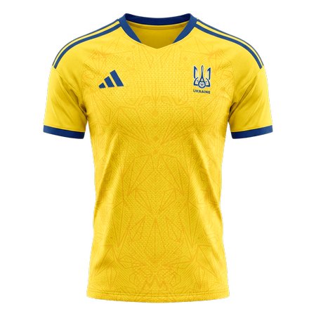 Men's Ukraine Home Authentic Jersey World Cup 2026