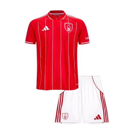 Kid's Nottingham Forest Home Soccer Jersey Kit 2025/26