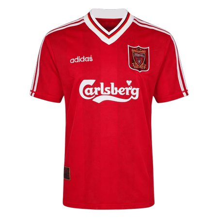 Men's Liverpool Home Retro Soccer Jersey 1995/96