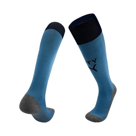 Kid's Manchester City Home Soccer Socks 2025/26