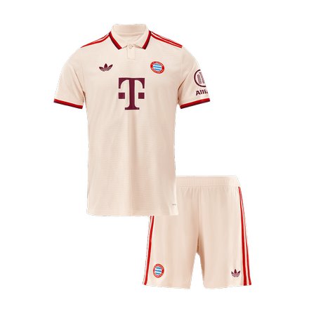 Kid's Bayern Munich Third Away Jersey Kit - UCL 2024/25