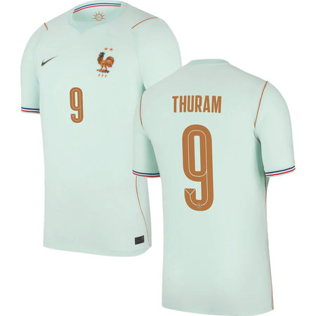 Men's THURAM #9 France Away Replica Jersey World Cup 2026 Men's THURAM #9 France Away Replica Jersey World Cup 2026