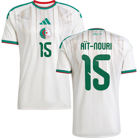 Kid's AÏT-NOURI #15 Algeria Home Replica Jersey World Cup 2026