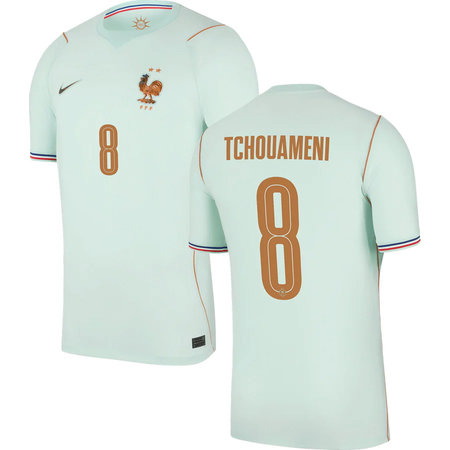 Men's TCHOUAMENI #8 France Away Replica Jersey World Cup 2026 Men's TCHOUAMENI #8 France Away Replica Jersey World Cup 2026