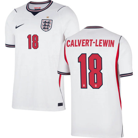 Men's CALVERT-LEWIN #18 England Home Replica Jersey World Cup 2026