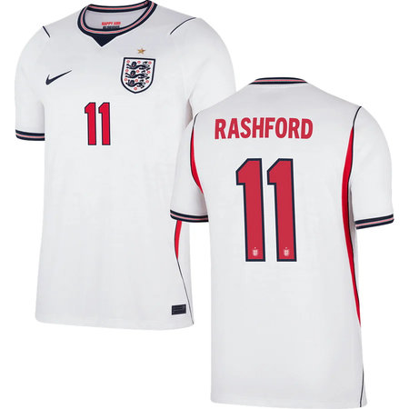 Men's RASHFORD #11 England Home Replica Jersey World Cup 2026
