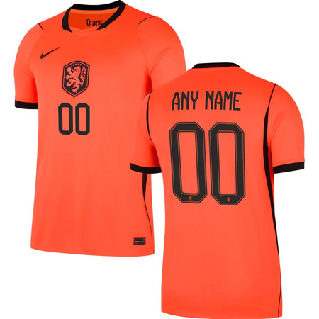 Kid's Netherlands Home Replica Custom Jersey World Cup 2026