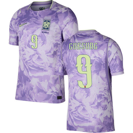 Kid's GUESUNG #9 South Korea Away Replica Jersey World Cup 2026