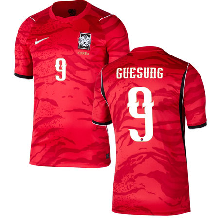 Kid's GUESUNG #9 South Korea Home Replica Jersey World Cup 2026