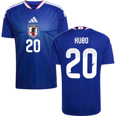 Kid's KUBO #20 Japan Home Replica Jersey World Cup 2026