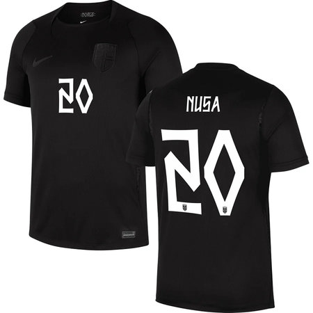 Kid's NUSA #20 Norway Away Replica Jersey World Cup 2026