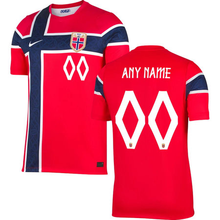 Kid's Norway Home Replica Custom Jersey World Cup 2026