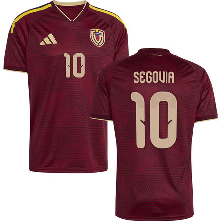 Kid's SEGOVIA #10 Venezuela Home Replica Jersey World Cup 2026